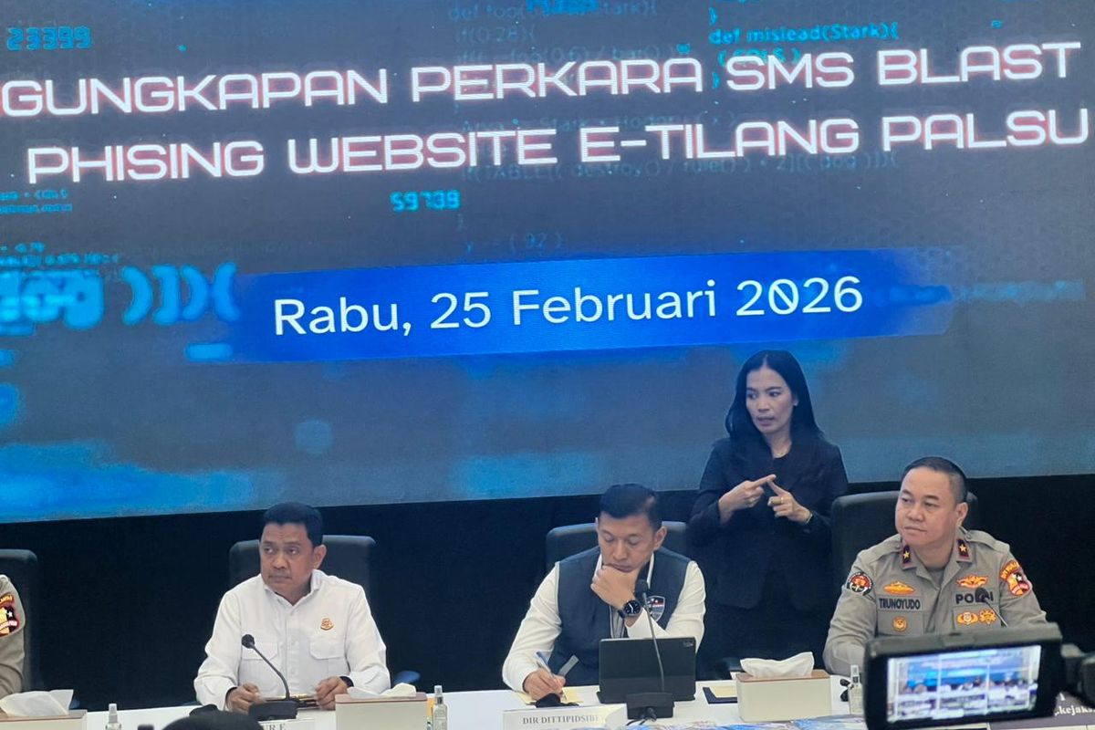 Bareskrim Polri, WN China Jadi Dalang SMS Palsu e-Tilang Catut Nama Kejagung, Polisi Ungkap Modusnya