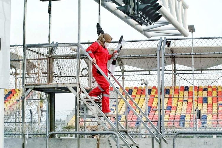 Dukungan Masyarakat, Pertamina Mandalika International Circuit, MotoGP Indonesia 2025, pelatihan marshal, MotoGP Indonesia 2025: Marshal dan Volunteer Lokal Siap Tempur