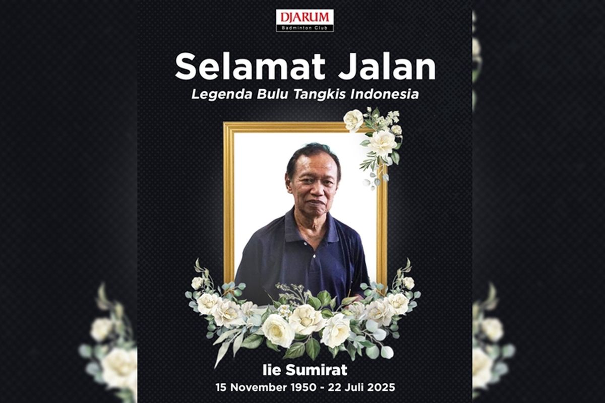 Iie Sumirat, Taufik Hidayat, badminton, Legenda Bulu Tangkis, Iie Sumirat Wafat: Jejaknya Abadi dari Piala Thomas hingga Mencetak Taufik Hidayat