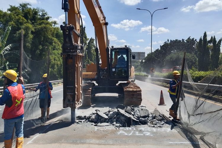 jalan tol, Jasamarga Metropolitan Tollroad, Tol JORR, Perbaikan Jalan Tol JORR Arah Serpong, Simak Jadwal dan Lokasinya