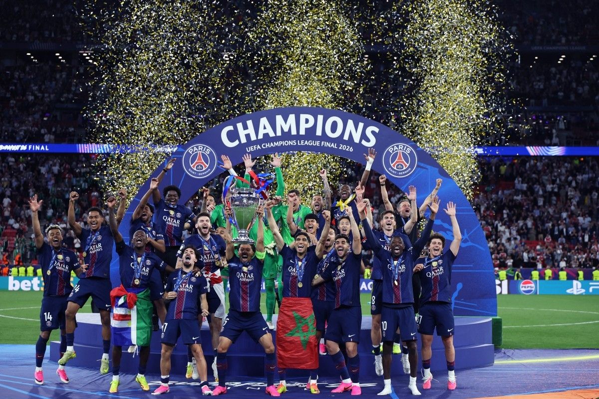 Liga Champions, Paris Saint-Germain, Arsenal, Inter Milan, Inter, AC Milan, Daftar Tim Juara Beruntun Liga Champions: PSG Ikuti Jejak Inter dan AC Milan