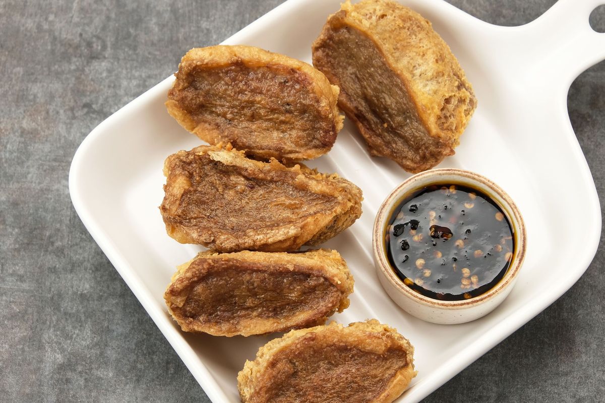 Tahu aci, tahu aci Tegal, cara membuat tahu aci, tahu aci, tahu aci tanpa telur, tahu aci kenyal, tahu aci empuk, tahu aci tidak keras, Cara Membuat Tahu Aci Tanpa Telur, Tidak Keras Walau Dingin