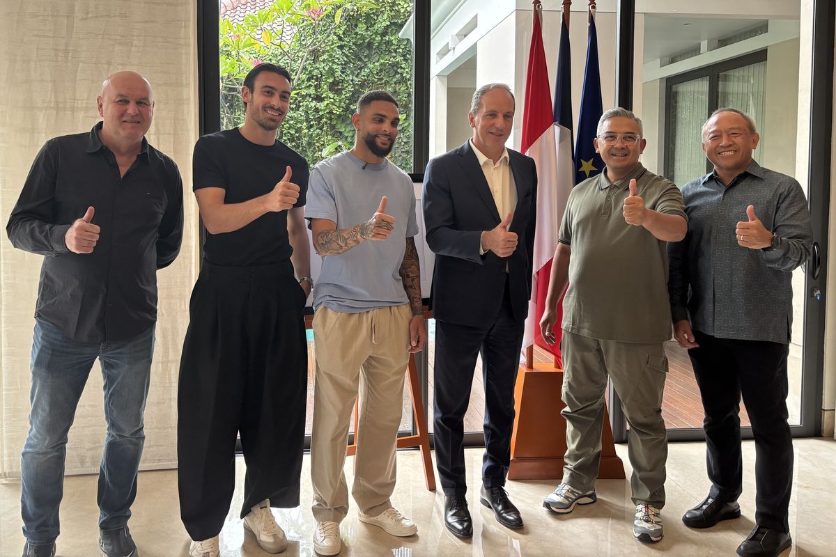 Layvin Kurzawa, Andrew Jung, Bojan Hodak, Perancis, Persib, Duta Besar Perancis, Kurzawa Jadi Jembatan Kerja Sama Persib dan Pemerintah Perancis