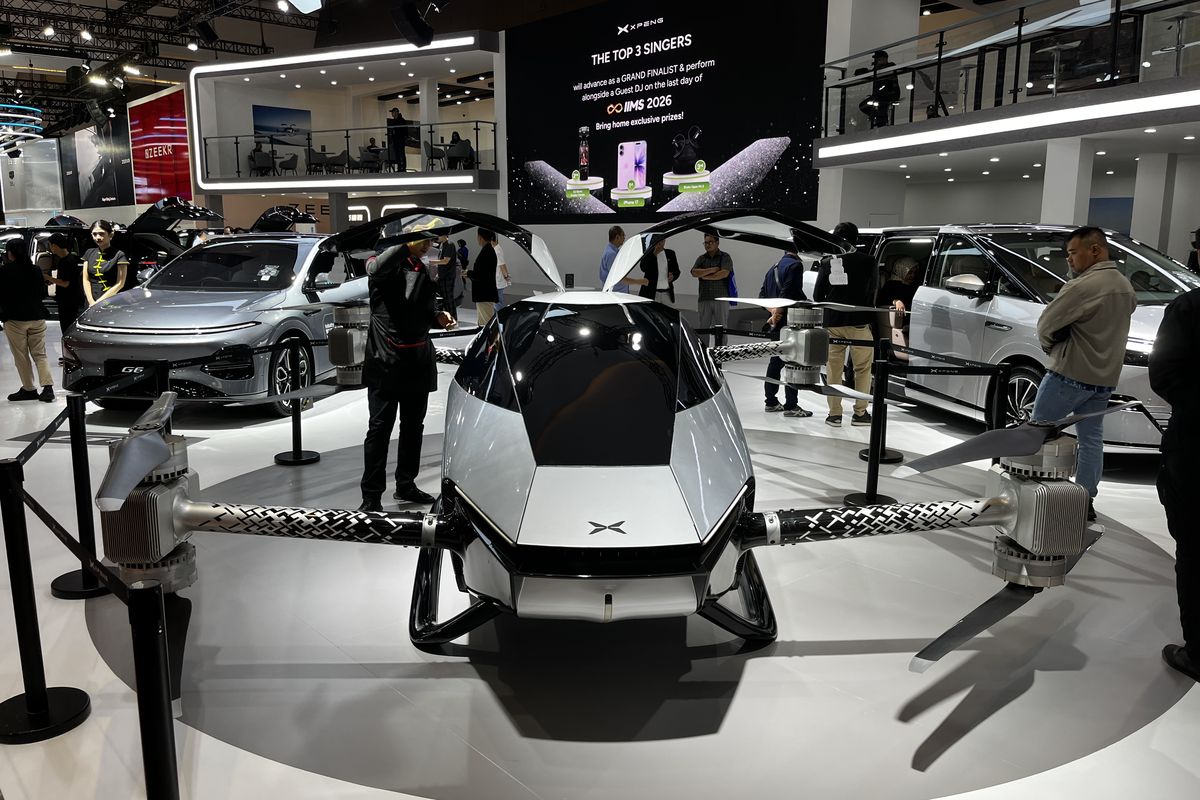 XPeng, mobil, XPeng AeroHT X2, mobil terbang, “Mobil Terbang” XPeng Muncul di IIMS 2026