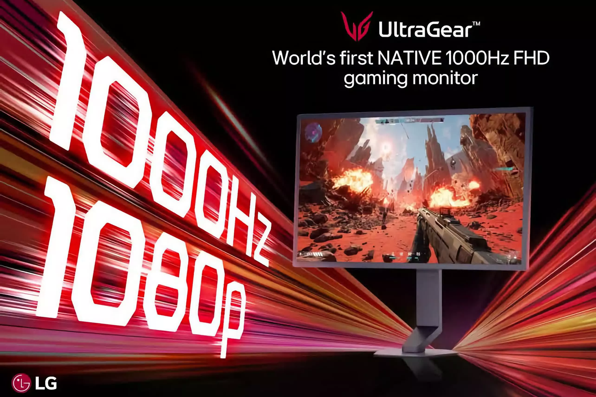 monitor, refresh rate, Full HD, LG Bikin Monitor 1.000 Hz Pertama yang Tak Turunkan Resolusi