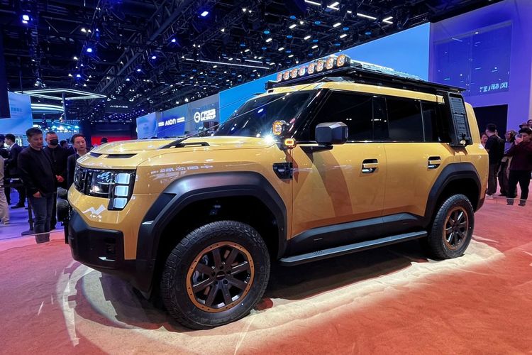 GAC Yue 7, Yue 7, GAC Yue 7 Tampil Garang di Beijing Auto Show 2026