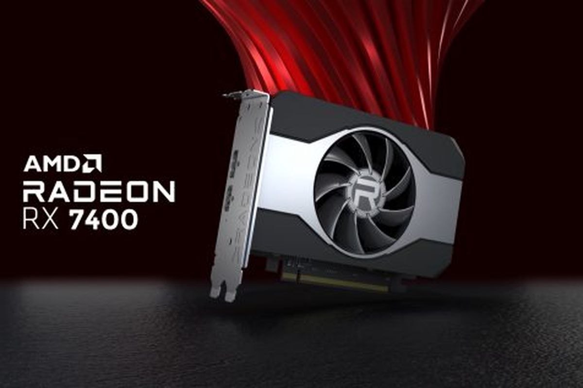 vendor PC, Radeon RX 7600, AMD Rilis GPU Radeon RX 7400, Tak Bisa Dirakit di PC Sendiri?