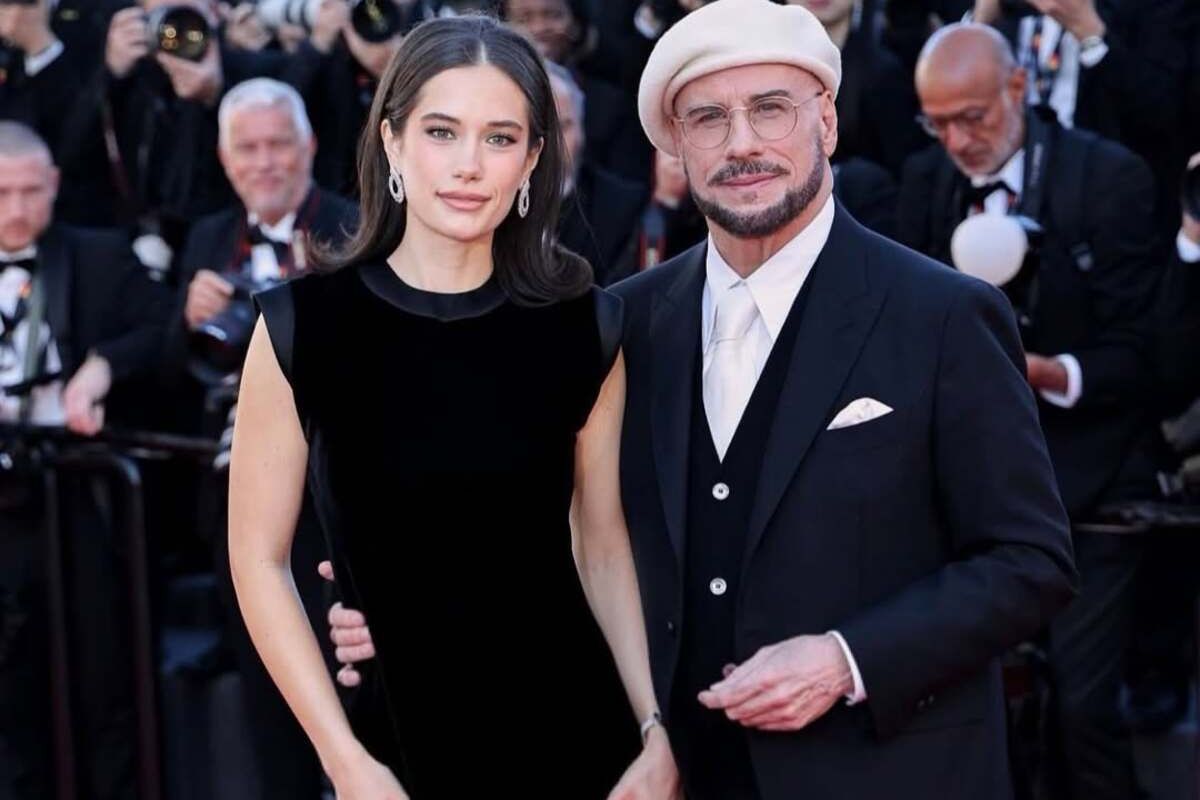 Ella Bleu Travolta, Cannes, John Travolta, festival film Cannes, John Travolta Tampil Beda di Cannes 2026, Terlihat Lebih Muda