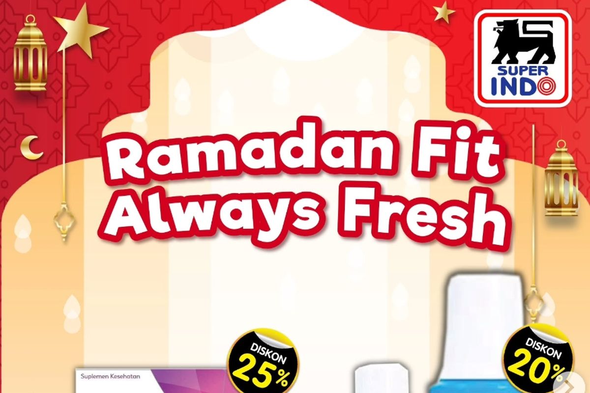 Promo Superindo, Superindo, Promo Superindo Hari Ini 17 Februari 2026, Stok Makanan Sahur–Buka Banyak Diskon, 1. Takjil Hemat Bikin Segar (hingga 18 Februari), 2. Ramadhan Fit Always Fresh (hingga 18 Februari), 3. Aneka Sarden, 4. Susu Hemat Stok Ramadan (hingga 18 Februari), 5. Rayakan Murahnya Ramadan Meriah, 6. Member Deals Spesial Imlek (hingga 18 Februari), 7. Love Deals (hingga 18 Februari), 8. Siap Sahur Makin Sat Set, 9. Bersih-bersih Happy (hingga 18 Februari), 10. Menu Praktis Ramadhan (hingga 19 Februari)