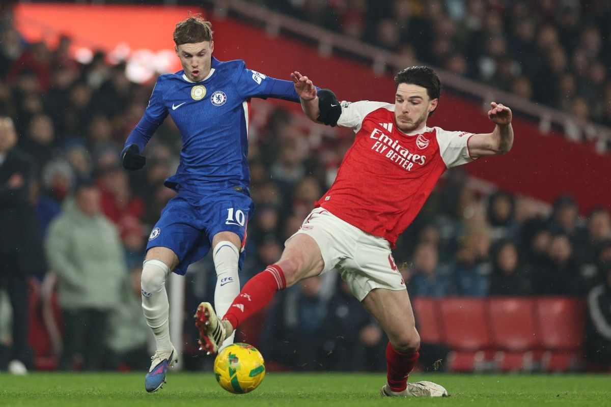 Arsenal, Chelsea, Declan Rice, Piala Liga Inggris, Skor Arsenal Vs Chelsea 1-0, Declan Rice: Kami Pantas Mendapatkannya!
