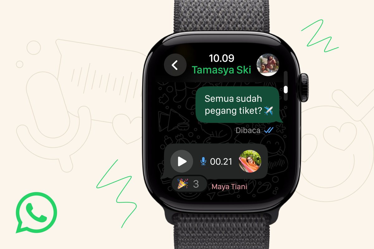 WhatsApp, Apple Watch, cara install whatsapp, Cara Install WhatsApp di Apple Watch, Resmi dari App Store