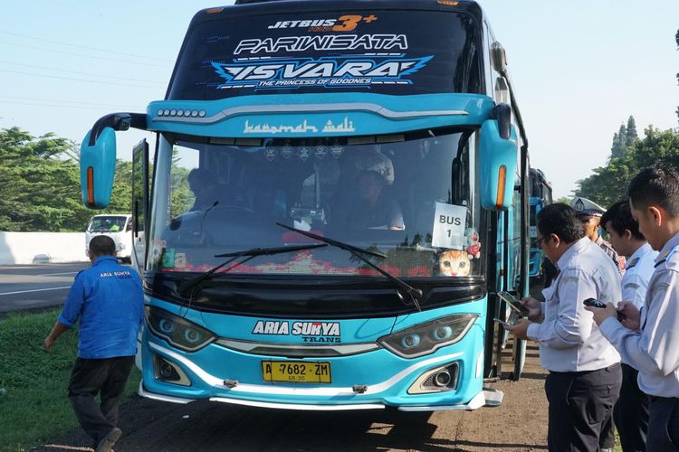 inspeksi keselamatan, Nataru, AKAP, AKDP, Kemenhub, Hasil Inspeksi, Kemenhub Temukan Ribuan Angkutan Orang Langgar Aturan