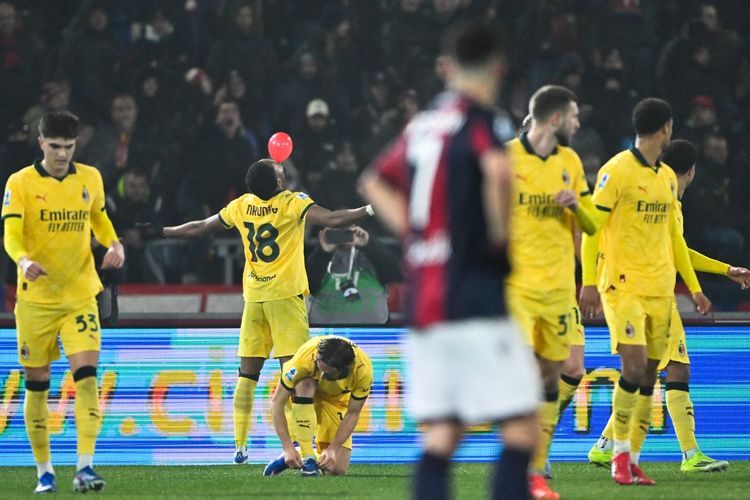 AC Milan, Liga Italia, Bologna vs AC Milan, Allegri Sarankan AC Milan Nikmati Perjuangan di Liga Italia