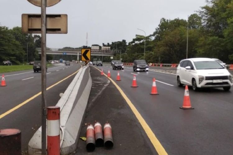 contraflow, Kemenhub, Lalu Lintas, Rekayasa lalu lintas, Contraflow Jelang Nataru 2025/26 Dimulai Hari Ini, Catat Waktunya