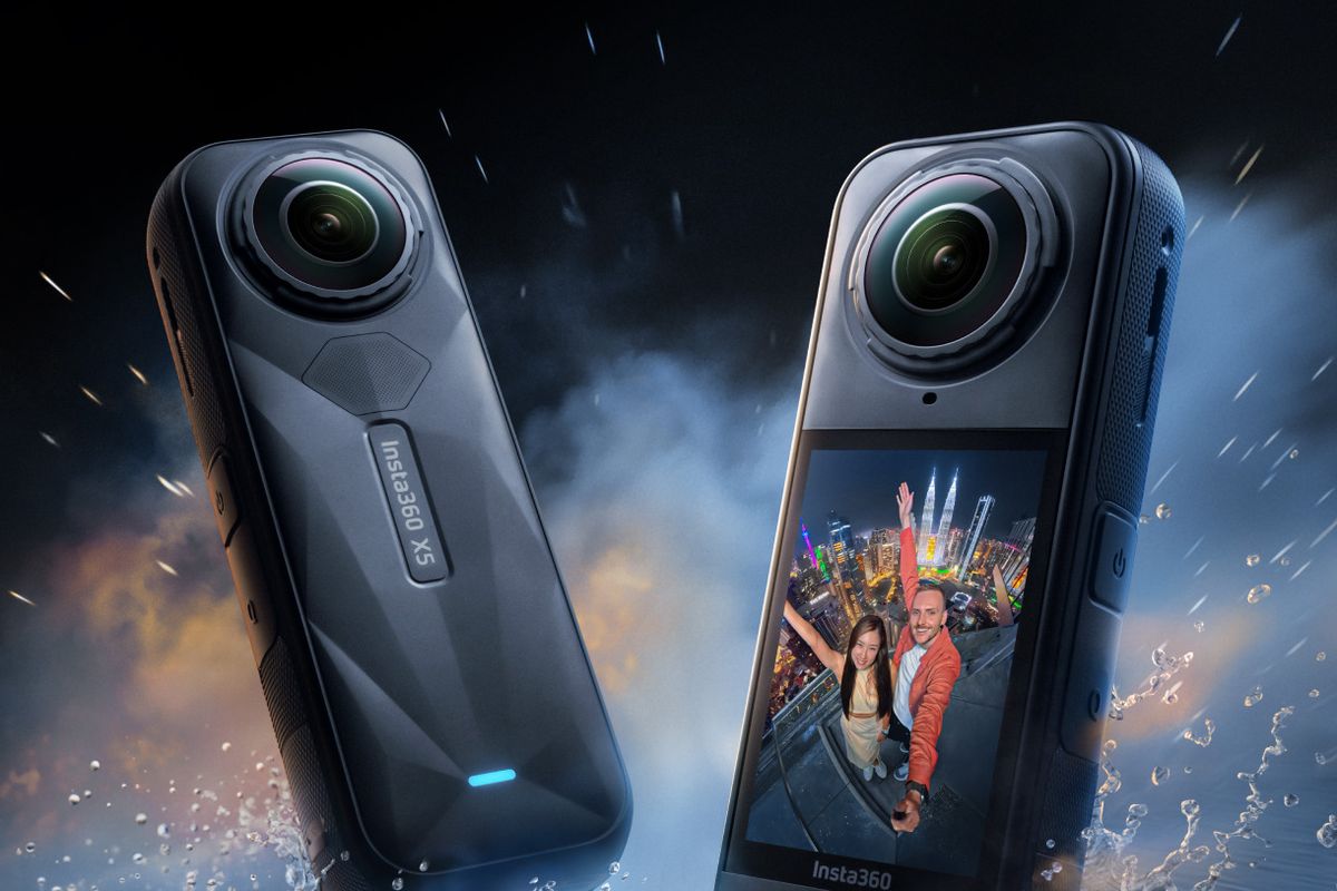 Insta360, kamera aksi, Insta360 X5, Kamera aksi, Insta360 X5 Resmi, Lensa Kamera Kini Bisa Digonta-ganti