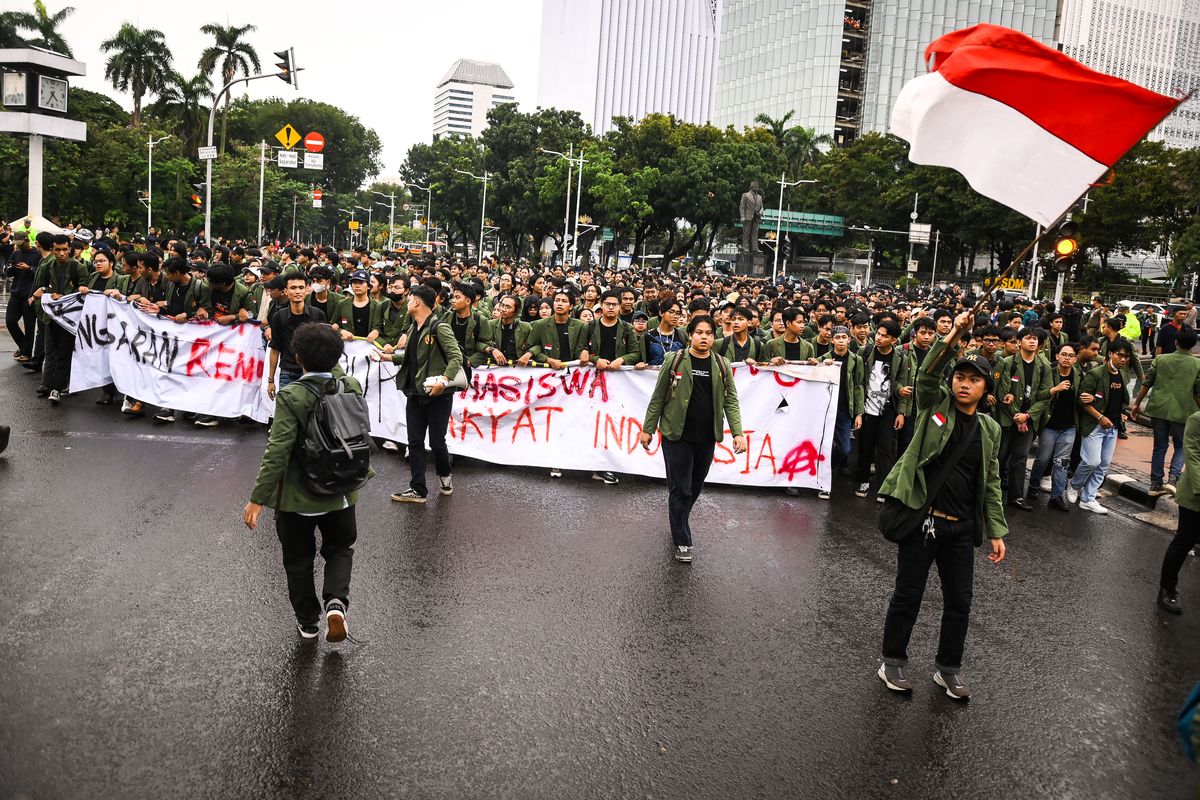jalur alternatif, Ada Demo di Kawasan Monas dan DPR, Simak Jalur Alternatif