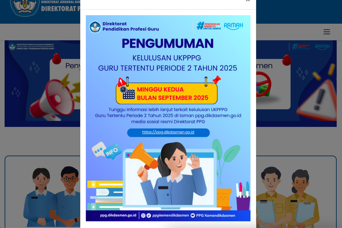 Abdul Mu'ti, Pendidikan Profesi Guru, Kemendikdasmen, PPG 2025, Kemendikdasmen Buka Seleksi PPG Calon Guru 2025, Cek Syarat dan Cara Daftarnya
