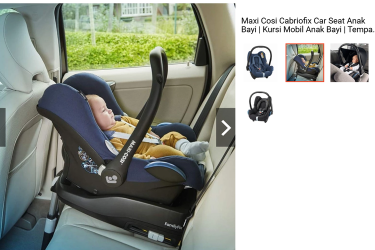child car seat, kursi mobil, Panduan Memilih Child Car Seat untuk Mudik Nyaman dan Aman Keluarga