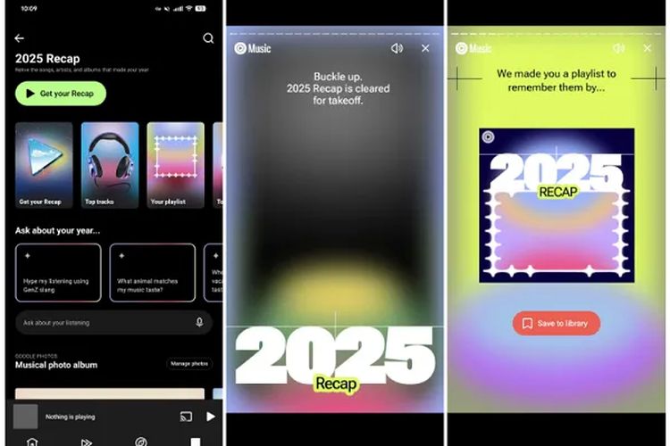 YouTube, YouTube Music, 2025 Recap, YouTube Music 2025 Recap, YouTube Music Recap, youtube music 2025 recap, YouTube Music 2025 Recap Bisa Dicoba di Indonesia, Begini Cara Buatnya, 1. Pastikan memenuhi syarat, 2. Update aplikasi, 3. Akses YouTube Music 2025 Recap, 4. Unduh dan bagikan, 5. Tanya AI