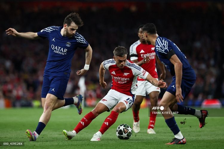 Liga Champions, Luis Enrique, PSG vs Arsenal di Final Liga Champions, Enrique Singung Dua Jalur ke Final