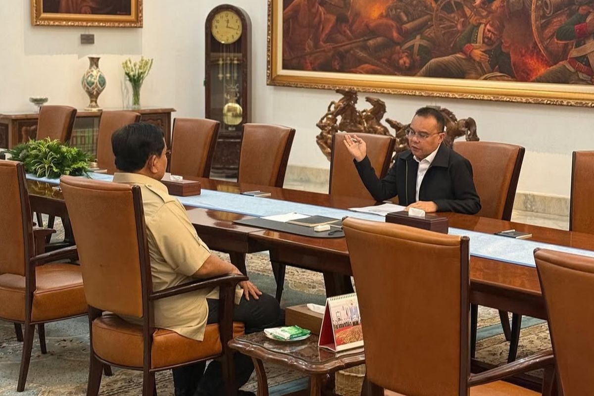 DPR RI, surat presiden, Sufmi Dasco Ahmad, pergantian kapolri, Presiden Prabowo, Rumor Pergantian Kapolri Mencuat Lewat Supres ke DPR, Begini Kata Dasco