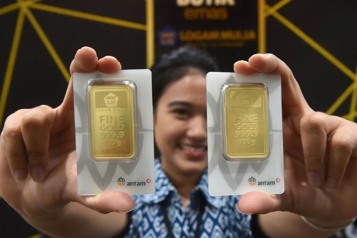 Harga emas, Antam, Harga Beli Emas Antam, Harga beli emas Antam, harga emas, harga emas hari ini, harga buyback emas antam, Harga Emas Antam Hari Ini Turun Lagi jadi Rp 1,936 Juta per Gram