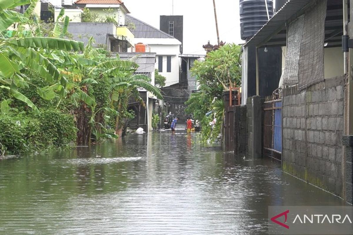 Bali, Bali Dikepung Cuaca Ekstrem, 76 Titik Bencana Terdeteksi, Denpasar Jadi Wilayah Terparah