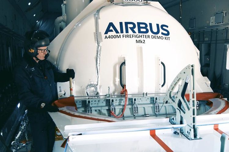 Airbus, TNI AU, A400M, Kebakaran hutan, A400M Berpotensi Jadi Pesawat Pembom Air TNI AU, Atasi Kebakaran Hutan