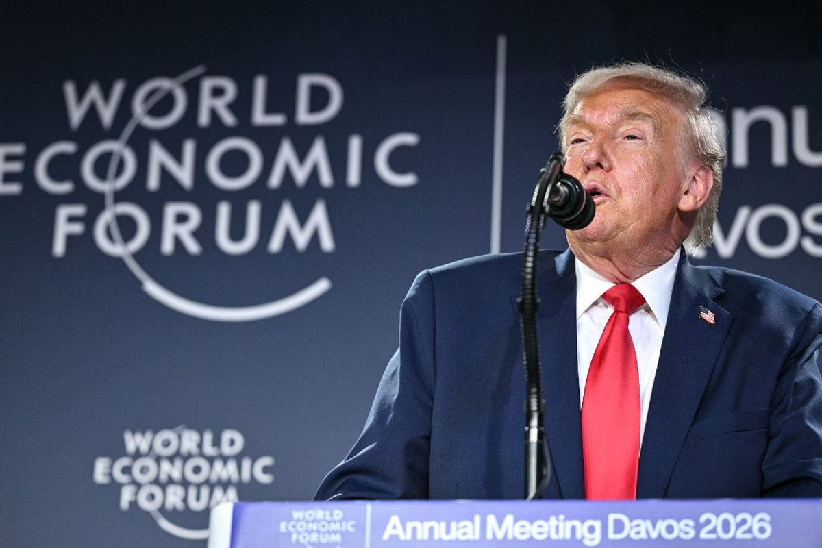 Amerika Serikat, Pidato Trump di Davos Picu Kontroversi, Klaim Greenland dan Kritik Energi Angin China, Klaim memiliki Greenland usai Perang Dunia II, Klaim AS membayar hampir 100 persen pertahanan NATO, Klaim AS tidak mendapat apa pun dari NATO, Klaim soal energi angin di China adalah penipuan, Klaim Inggris mengambil 92 persen pendapatan minyak Laut Utara