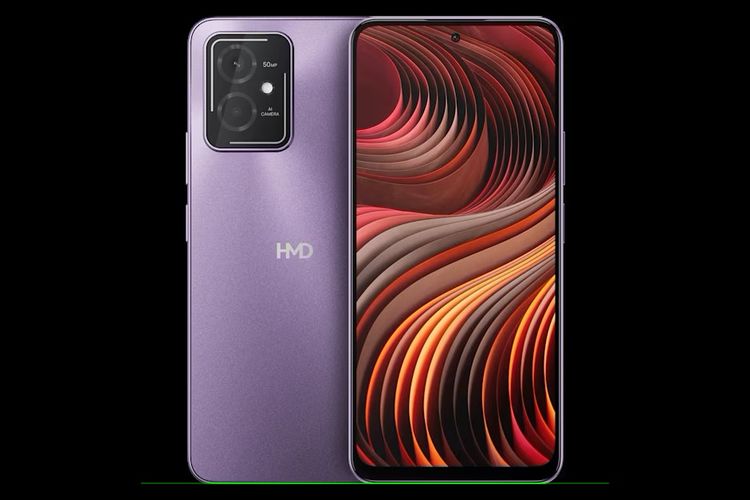 Smartphone, ponsel, HMD Vibe 5G, harga HMD vibe 5g, spesifikasi HMD vibe 5g, HMD Vibe Meluncur, HP 5G dengan Baterai 5.000 mAh Harga Rp 2 Jutaan