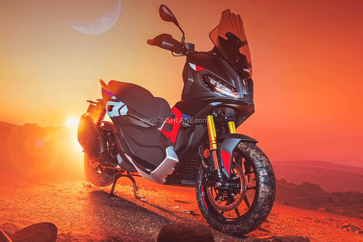 SR GT 400, Aprilia, EICMA, Aprilia SR GT 400, Aprilia Perkenalkan SR GT 400 di EICMA 2025, Skuter Dual Purpose