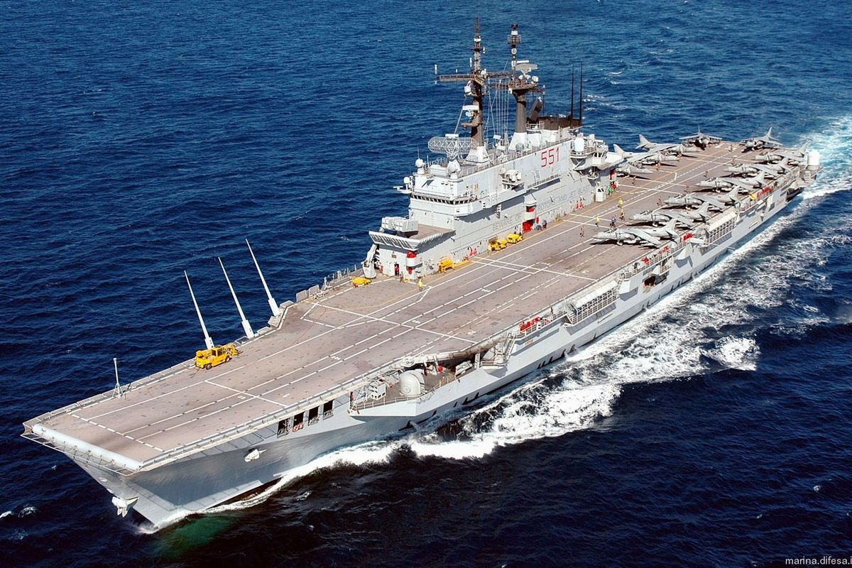 kapal induk, TNI AL, kapal induk Giuseppe Garibaldi, Alasan TNI AL Incar Kapal Induk Giuseppe Garibaldi dari Italia, Bakal Jadi yang Pertama di Indonesia