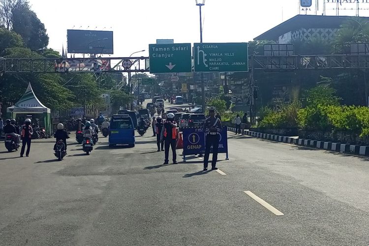 akhir pekan, long weekend, ganjil genap, Libur Panjang, Jalur Puncak Berlaku Ganjil Genap Akhir Pekan Ini