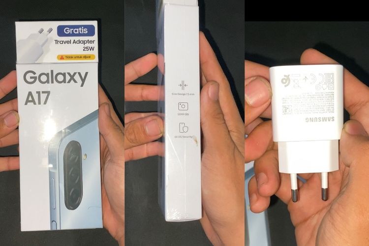 Samsung, hands on, Samsung Galaxy A17 4G, Harga Samsung A17 4G, spesifikasi Samsung A17 4G, Menjajal Samsung Galaxy A17 4G: Kamera Stabil, Harga Terjangkau, dan Bonus Kepala Charger
