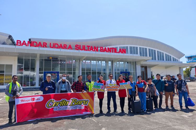 tolitoli, Bandara Sultan Bantilan, bandara sultan bantilan tolitoli, Bandara Tolitoli, Bandara Sultan Bantilan Hidup Lagi, Wings Air Hubungkan Tolitoli ke Berbagai Kota Besar