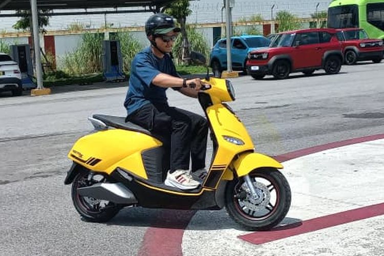 desain retro, VinFast, motor listrik, Vento S, VinFast Vento S: Motor Listrik Andalan Vietnam untuk Pasar Indonesia