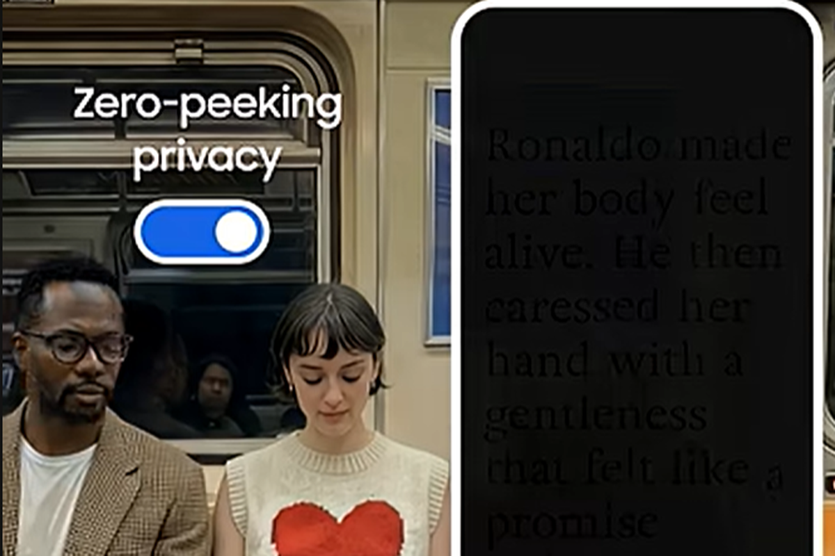 Samsung, Galaxy Unpacked, privasi, Samsung Pamer Fitur Layar Anti-intip, Dipakai di Galaxy S26?