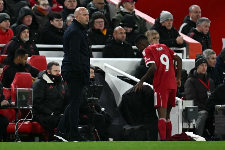 Mohamed Salah, Liverpool, Brighton, Liga Inggris 2025-2026, Liverpool vs Brighton, Arne Slot, Skor Liverpool Vs Brighton 2-0, Arne Slot Acungi Jempol Penampilan Mo Salah