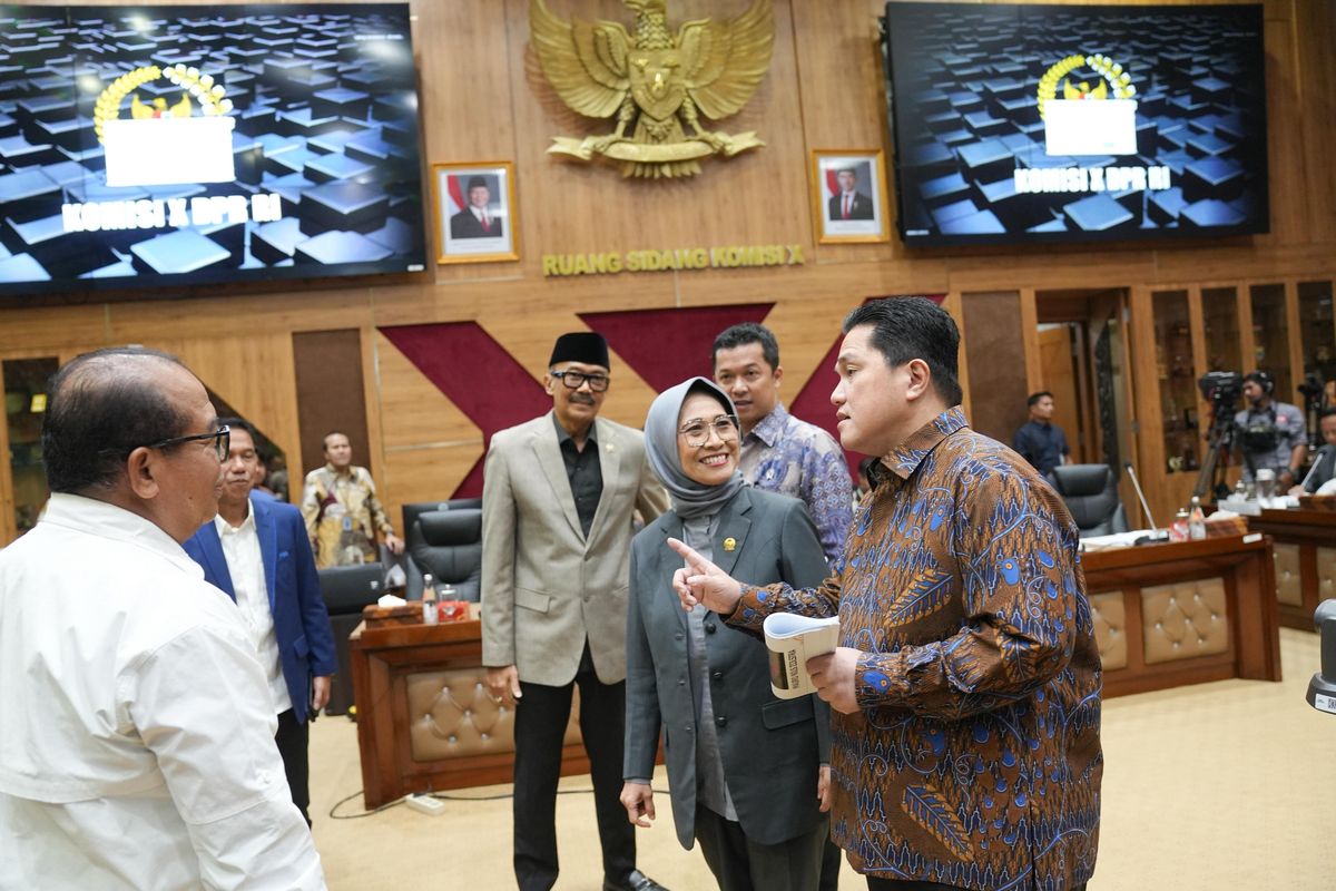Timnas Indonesia, pssi, erick thohir, FIFA Matchday, kualifikasi piala dunia 2026, Miliano Jonathans, Mauro Zijlstra, Erick Thohir Sebut DPR RI Sudah Serahkan Surat Rekomendasi Naturalisasi Miliano dan Mauro Zijlstra ke Presiden