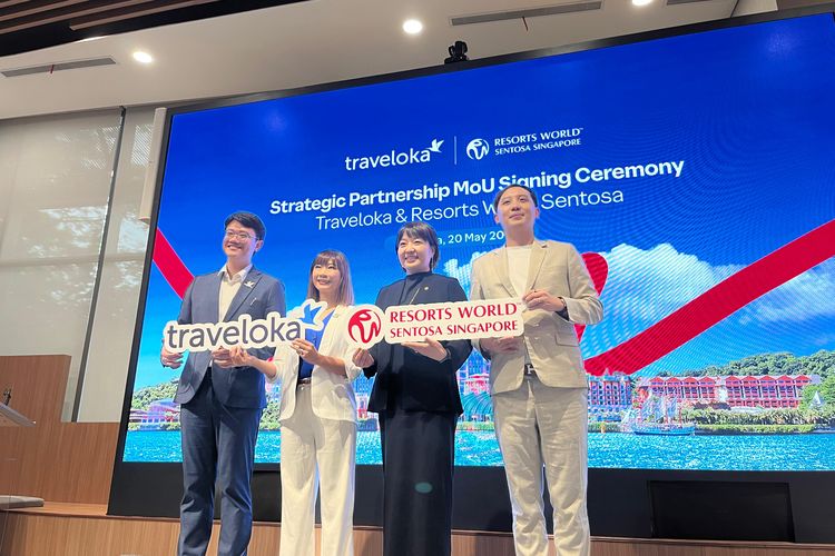 Traveloka, tiket pesawat, destinasi wisata, Resorts World Sentosa, Singapura, Tiket Pesawat Naik, Liburan Berbasis Pengalaman Makin Dilirik