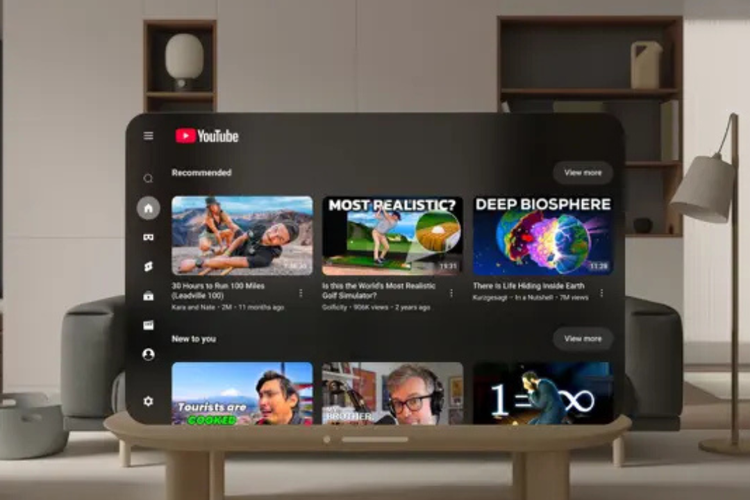 Apple, YouTube, Aplikasi YouTube, Apple Vision Pro, Butuh Dua Tahun, YouTube Akhirnya Rilis Aplikasi Khusus Apple Vision Pro