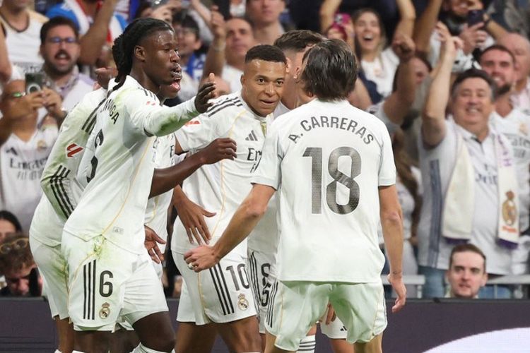Cristiano Ronaldo, ronaldinho, Kylian Mbappe, Ronaldo, Real Madrid Vs Barcelona, liga spanyol, Barcelona, real madrid, Mbappe Masuk Rekor El Clasico, Ikuti Jejak Ronaldo dan Ronaldinho