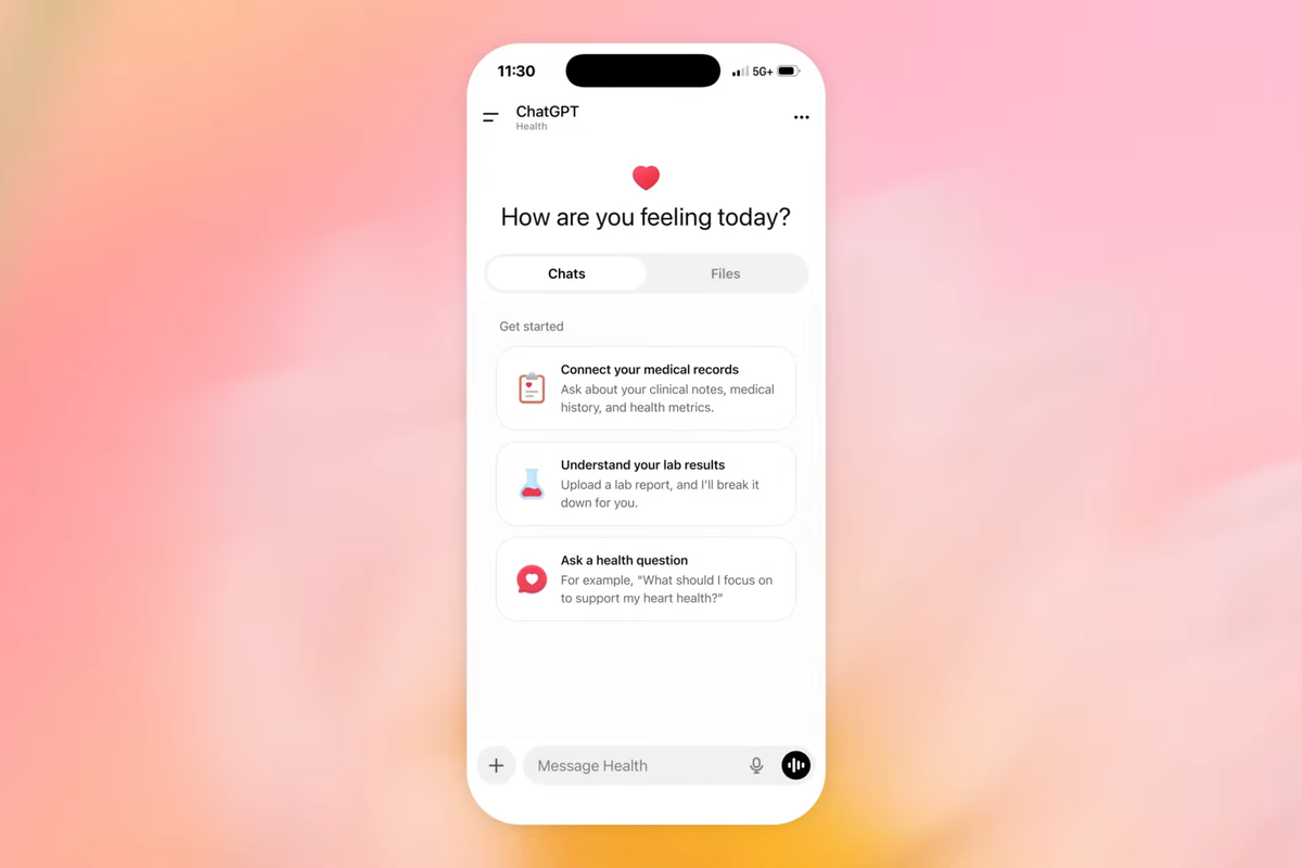 OpenAI, ChatGPT, kesehatan, ChatGPT Health, rekam medis, OpenAI Rilis ChatGPT Health, Asisten AI untuk Urusan Kesehatan Harian