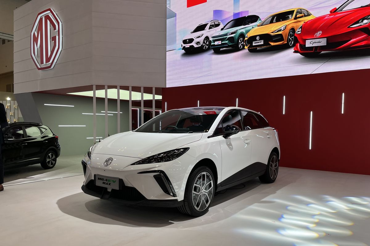 MG Motor Indonesia, MG4 EV Max, kendaraan listrik, GIIAS 2025, Kendaraan listrik, Harga Spesial dan Penawaran MG4 EV Max di GIIAS 2025