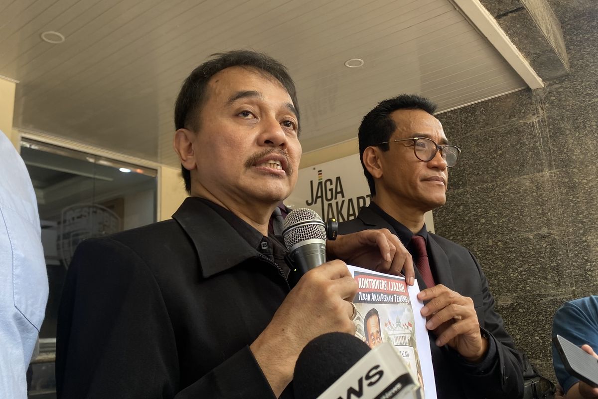 Roy Suryo, Jokowi, Solo, ijazah Jokowi, Rismon Akui Ijazah Asli dan Minta Maaf ke Jokowi, Roy Suryo: Saya Tak Akan Bergeser!