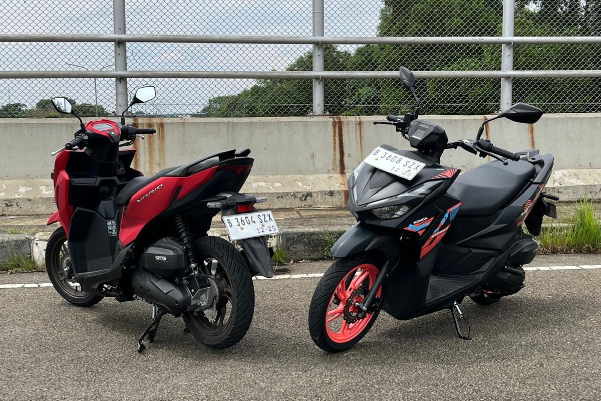 Honda Vario 125, Vario 125, Inden Honda Vario 125 Terbaru di Jakarta-Tangerang Tembus Sebulan