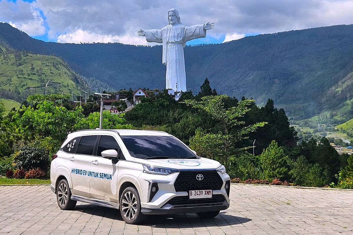 Danau Toba, Veloz Hybrid EV, Pekanbaru, mesin, Veloz Hybrid EV Lintas Nusa, Lintas Sumatera, Menembus Jarak dari Kota Bertuah ke Danau Toba Bersama Veloz Hybrid