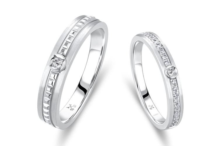 rekomendasi cincin nikah, 9 Rekomendasi Cincin Nikah 2026, Ada Motif Batik hingga Berlian Mewah, 1. Sejoli, 2. Selaras, 3. Ikatan, 4. Sejalan, 5. Kekaseh, 1. Align, 2. Stars Aligned, 3. Rose D’Amour with Eternal Flame Diamond, 4. Namora