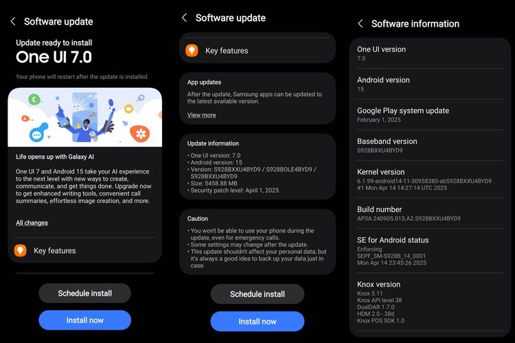 Samsung, Galaxy S24, One UI 7, OneUI 7, Samsung S24, Fitur baru, Galaxy AI, fitur baru, Gemini Live, one UI 7, update OneUI 7 versi stabil, Samsung Galaxy S24 di Indonesia Akhirnya Kebagian One UI 7 Android 15, Now bar di layar kunci, Ikon baru, Drawer aplikasi vertikal, Tampilan aplikasi kamera dirombak, Pengaturan baterai baru, Lebih banyak widget yang bisa dikustomisasi, Gemini Live, Audio Eraser