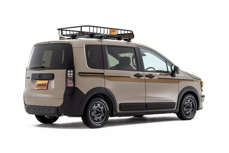 Damd, Amerika, bodykit, retro, Modifikasi Honda Freed, Tampil Retro Gaya Amerika